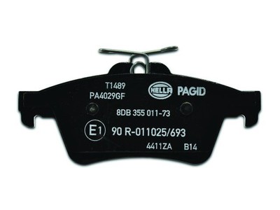 Pagid 47FG52J Rear Brake Pad Set Fits 2009-2015 Jaguar XF