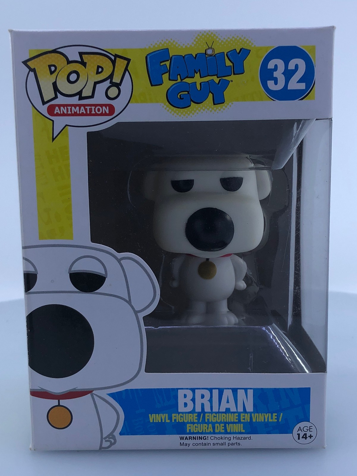 En Oferta Funko Pop! Figura Vinilo Animación Family Guy Brian #32 Caja Dañada Ver Fotos