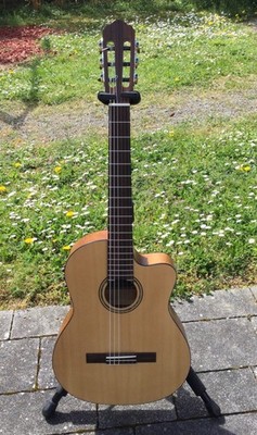 LA MANCHA C-LIME TN CER Crossover Nylon E-Acoustic*Nylonstring Gitarre*neuwertig