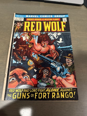#ad #ad Red Wolf #1 Marvel Comics May 1972 $10.00