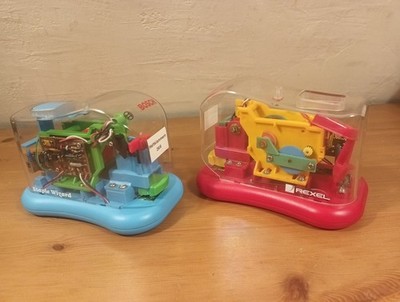 2 Rexel Staple Wizard Electric Automatic Stapler Red, Blue Repair Defekt 