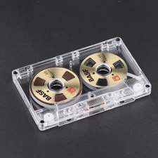 BASF C-46 Reel to Reel Gold Cassette Tape Self-made High Quality Design