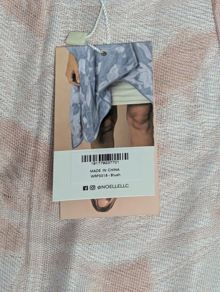 Simply Noelle Women's BLUSH Scarf Wrap - Versatile Multi-Way Cover Up Shawl - Image 2 of 4