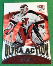 2007-08 Fleer Ultra Martin Brodeur #UA4 NHL's Ultra Action Rare Insert