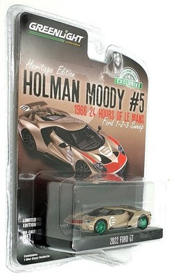 Greenlight Maßstab 1:64 30413 - 2022 Ford GT #5 Holman Moody 24Hr LM 1966 - Chase