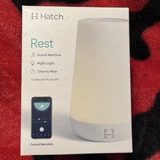 Hatch Baby Sound Machine and Time-to-Rise Rest Night Light Used Great Condition