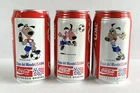 Vintage Coca-Cola Cans World Cup 1994 Set Of 3 Limited Edition Soda Pop Coke Can