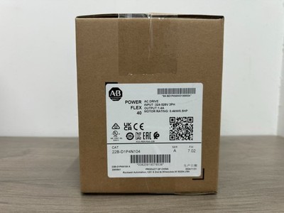AB 22B-D1P4N104 22BD1P4N104 Allen-Bradley PowerFlex 40 AC Drive New US Free Tax