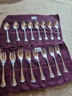 Gorham Sterling Silver 8pc Spoons And Forks Set