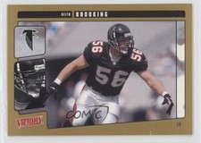 2001 Upper Deck Victory Gold Keith Brooking #21 0l2q