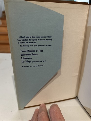 1952 The Lingered Poems By Eloise Ball Disbrow - Picture 3 of 10