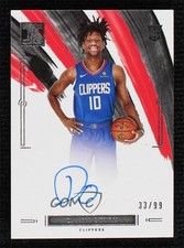 2020-21 Panini Impeccable Rookie Auto 33/99 Daniel Oturu #RA-OTU Auto 0c6