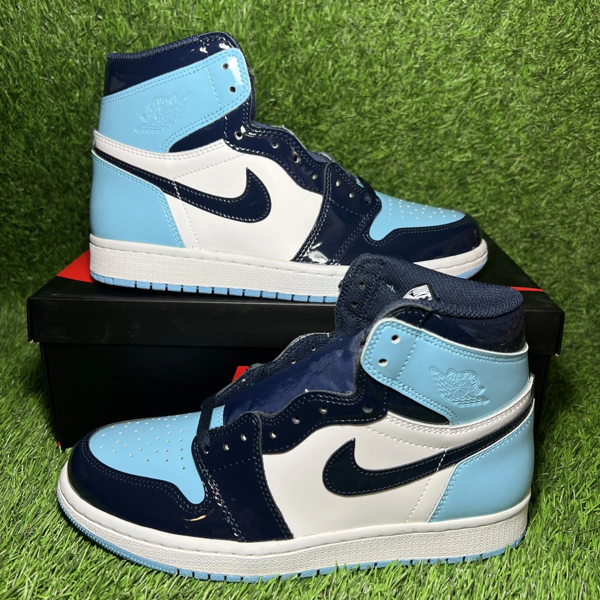 NIKE Air Jordan 1 Retro High OG ライトブルー Jordan 1 Retro OG High Blue Chill W for sale - eBay