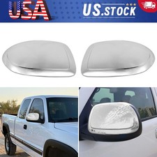 Chrome Side Mirror Covers Overlay For Chevy Silverado For Gmc Sierra 1999-2006 Chrome Side Mirror Covers Overlay For Chevy Silverado For Gmc Sierra 1999-2006