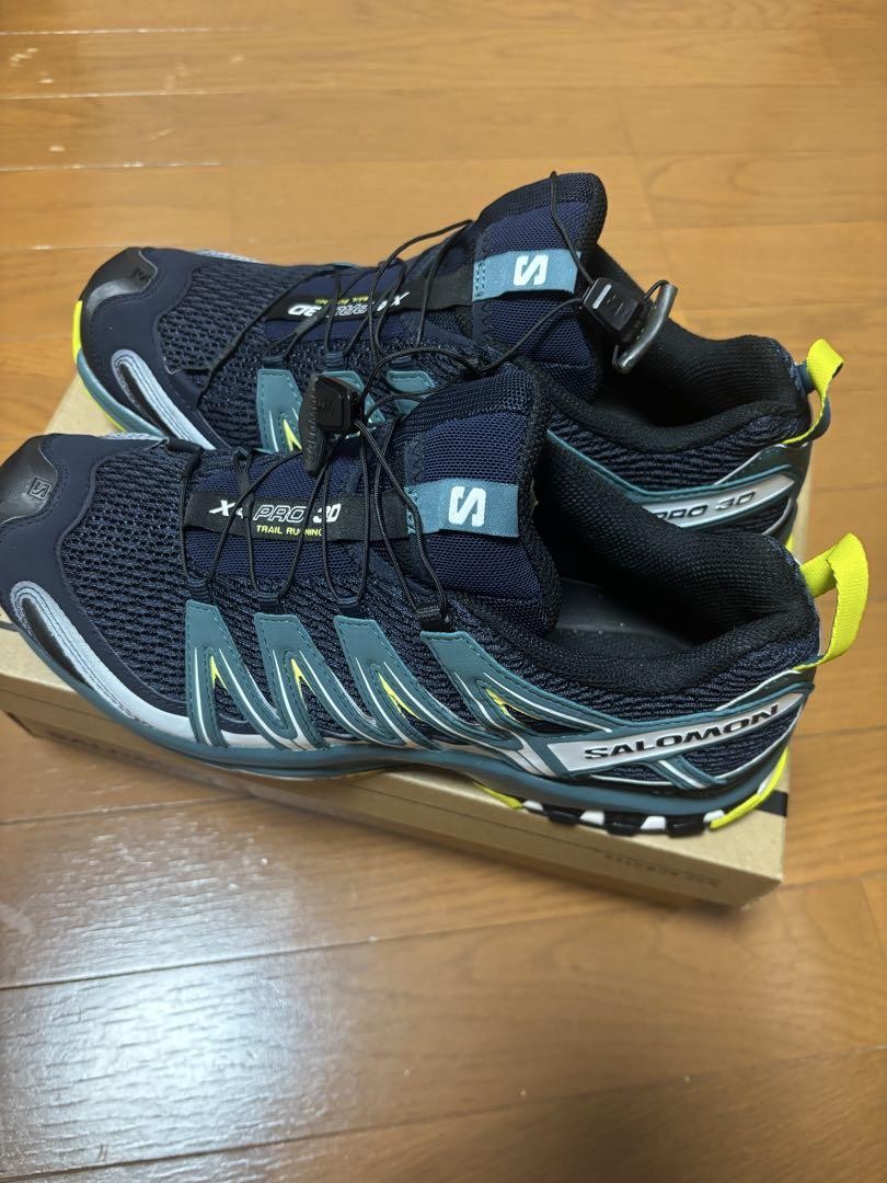 Scarpe da trail running Salomon XA Pro 3D blazer navy 28 cm come nuove con scatola