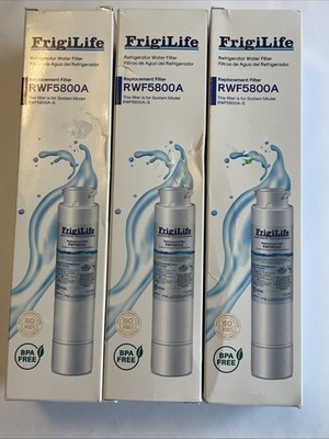 FRIGILIFE REFRIGERATOR WATER FILTER RWF5800A 3 Pack