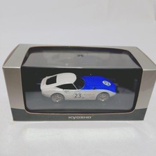 Kyosho Toyota 2000GT SCCA 1968 No 23 Blue White 1/43 Race Car
