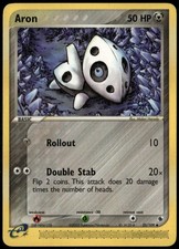 Aron 25/109 Uncommon Ruby & Sapphire LP Pokemon Card on eBay