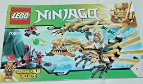 LEGO Ninjago Set 70503 The Golden Dragon with Minifigures & Instructions