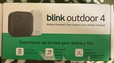 Blink Outdoor 4-Camera Security System with Sync Module 1080p Wi-Fi