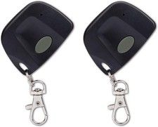 2-Pack Garage Gate Door Opener Remote for Linear 3089 300MHz 10 Dip Switch ...
