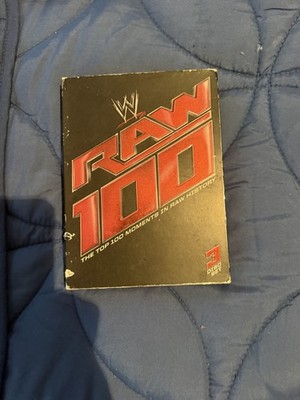 WWE: Raw 100: The Top 100 Moments in Raw History (DVD, 2012, 3-Disc Set)