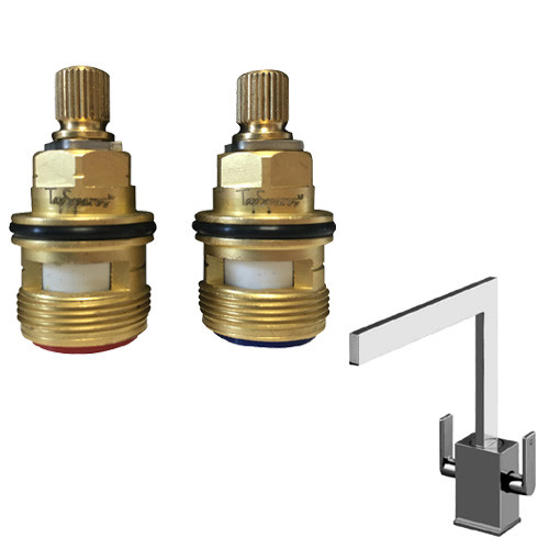 Ceramic Tap Valve 1/2" Cold Replacement Cartridge ... - Vicedeal