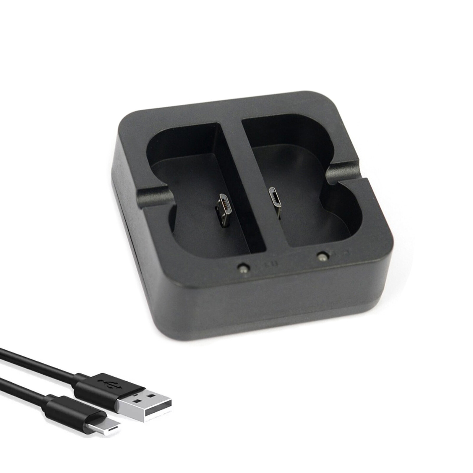 New Dual Battery Charger USB Charging Dock For Ring Rechargeable Doorbell V4