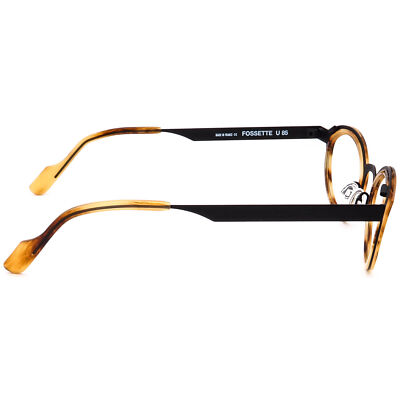 Anne Et Valentin Eyeglasses Fossette U 85 Havana/Black Cat