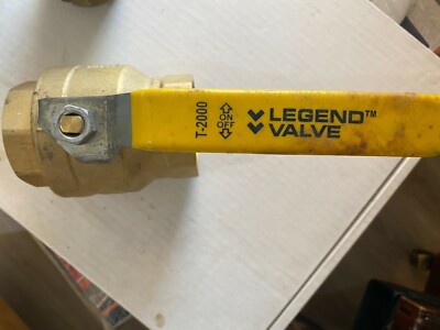 LEGEND VALVE T-2000 - 2'' forged brass Full Port ball valve - non-potable use - 1