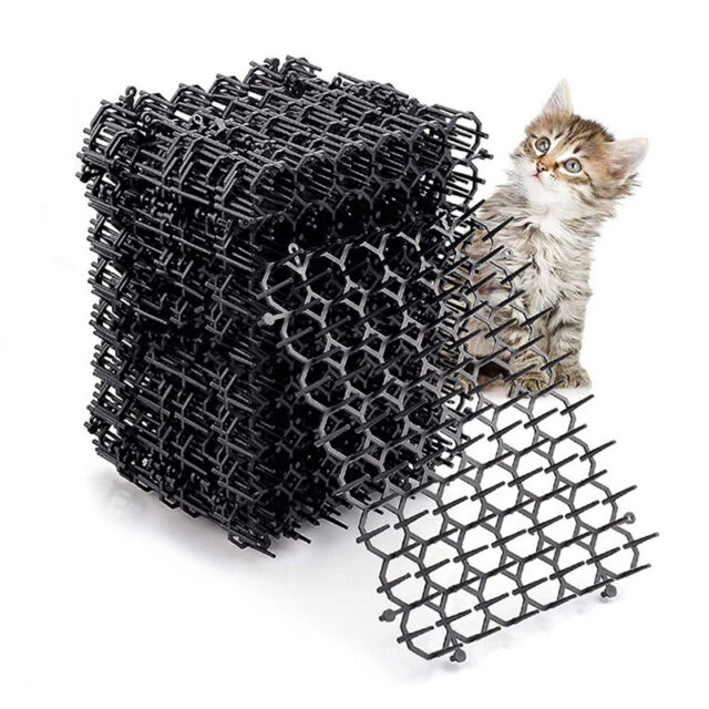 12PCS/Set Plastic Anti-cat Scat Mat Garden Prickle Strips Keep Cat Away Spik KP