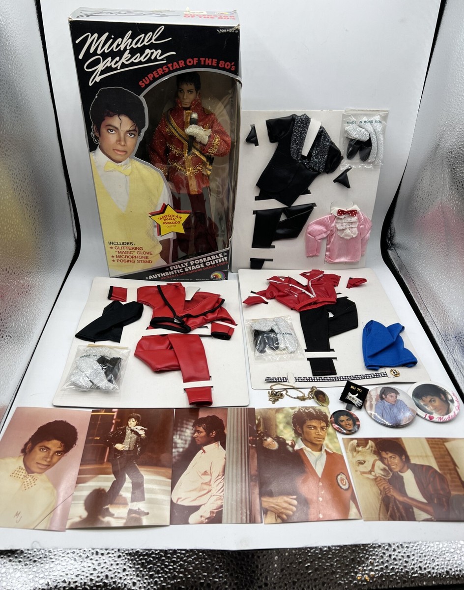 Michael Jackson 1984 Vintage Doll LJN AMA Thriller Beat It Billie