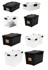 Clear Air Tight Storage Containers with Lids - 5 x Different Sizes Available