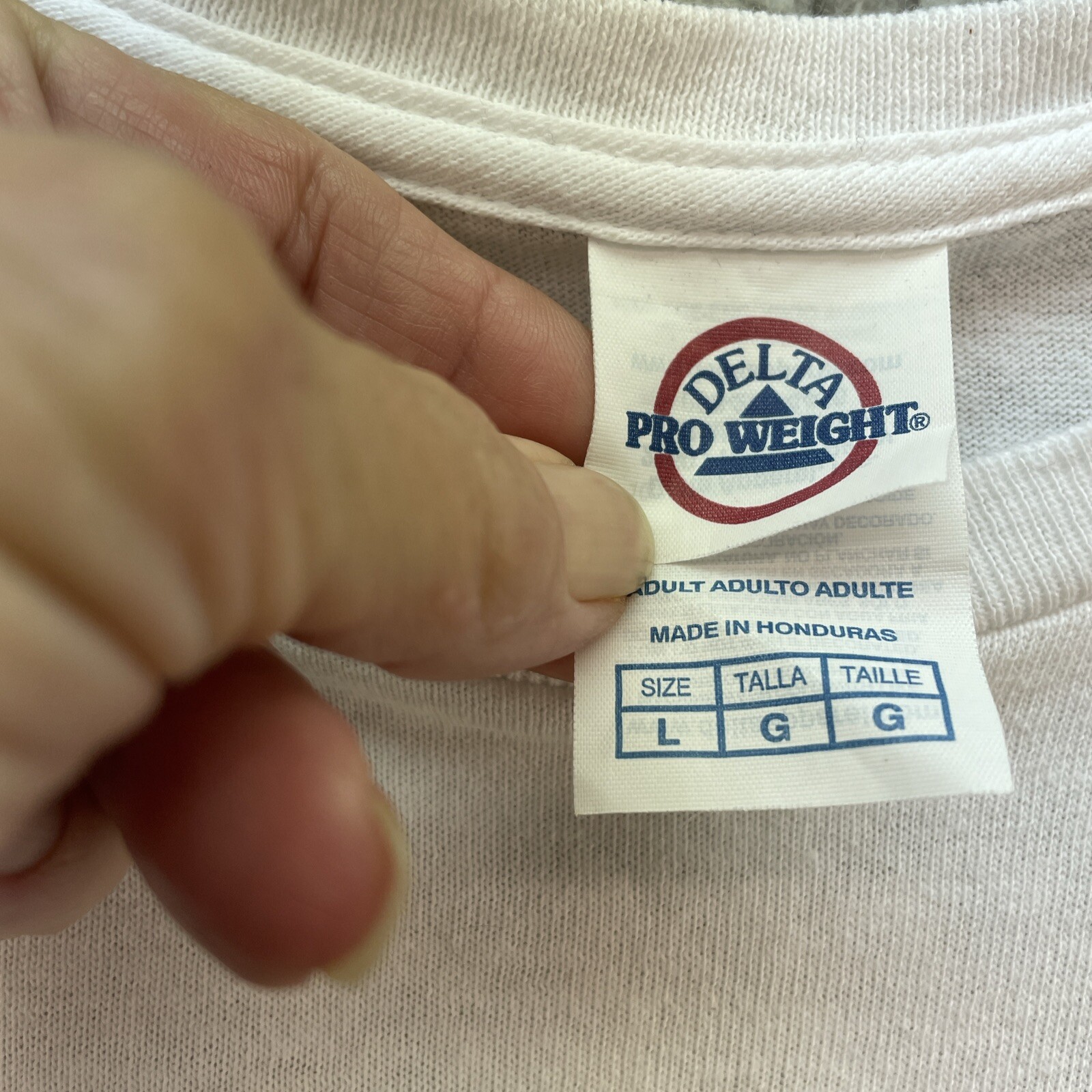 Camicia grafica bifacciale moto Iron Pony Motorsport adulti grande bianca moto