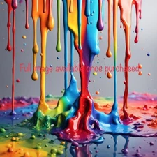 Dripping Paint | High Resolution Digital Wall Art Print | Download