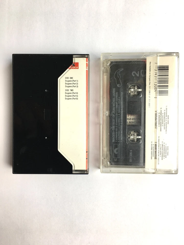 JEAN MICHEL JARRE x 2 - OXYGENE & IMAGES - Cassettes Foto 2 de 4
