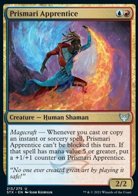MTG Prismari Apprentice (213/423) Strixhaven School of Mages LP