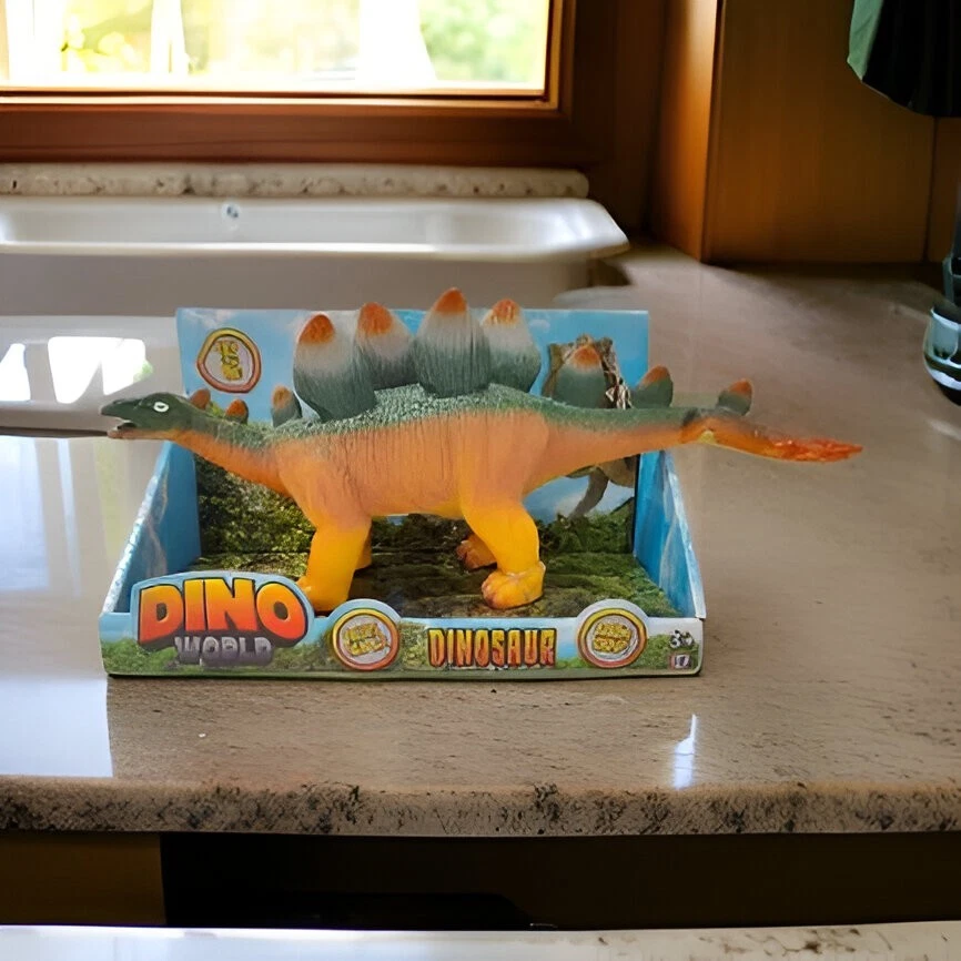 40cm Dinosaur Toys Large Soft Rubber Wild Animals Roaring Roar Sound Boys Girls - Image 3 of 4