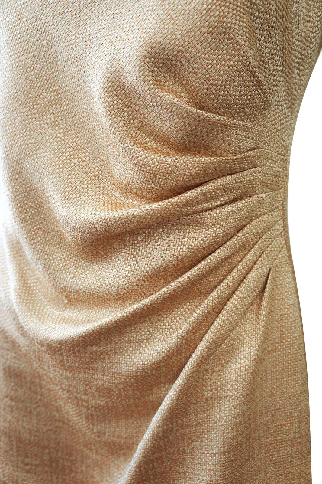 2 pezzi VALENTINO tg 8 abito plissettato lana seta e giacca organza arruffata