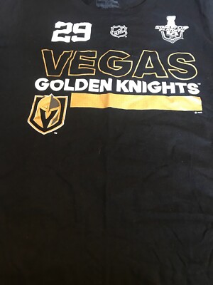 NHL LAS VEGAS GOLDEN KNIGHTS FLEURY #29 T Shirt SMALL