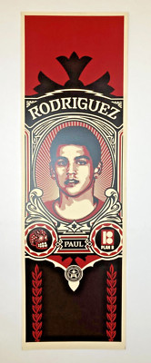 Shepard Fairey Obey Giant Serigraph Art Plan B Skateboards 2005  Paul Rodriguez