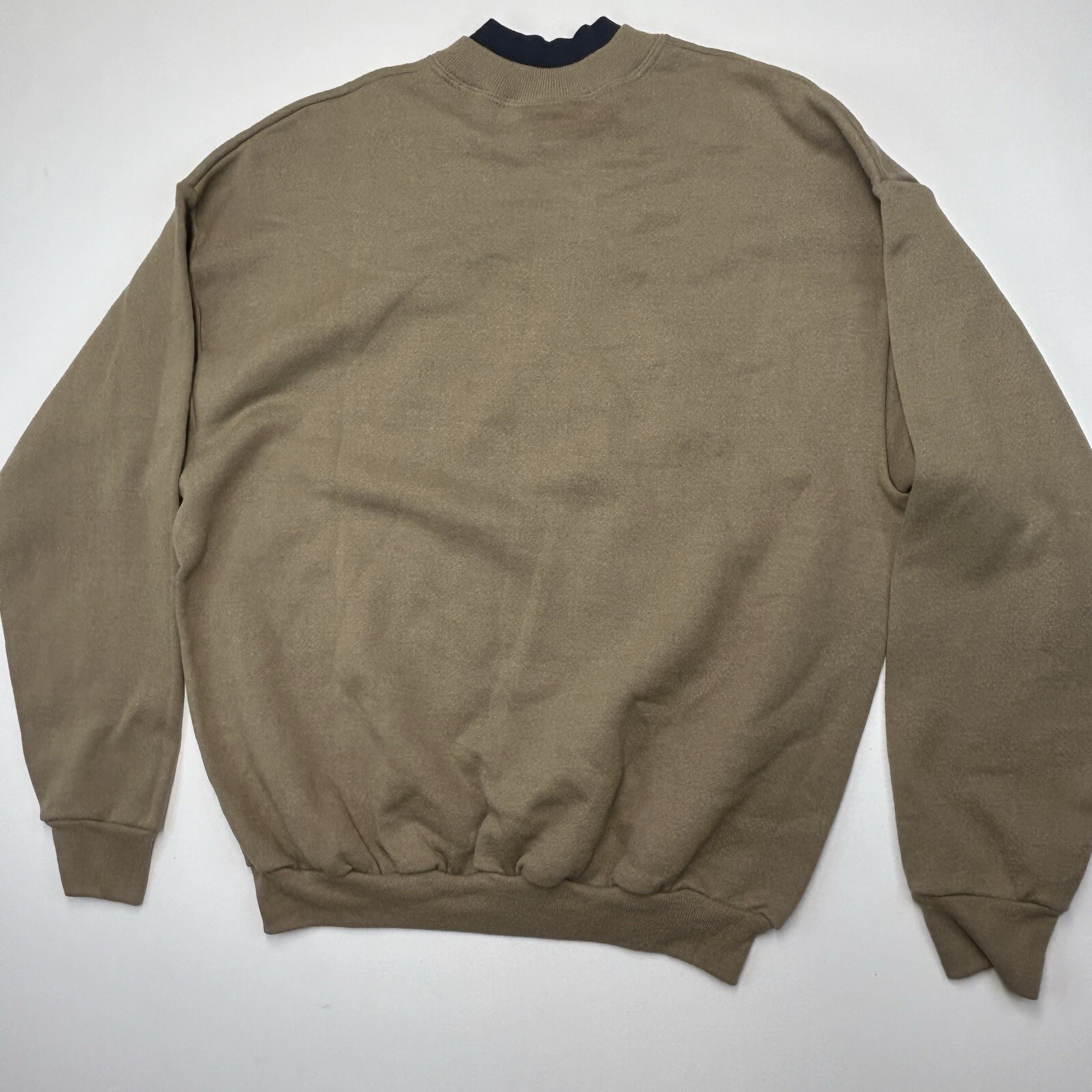 Vintage 90s Lee Sweatshirt Sz XL Coffee Color Sports Grandpa Barely Worn RARE image 4