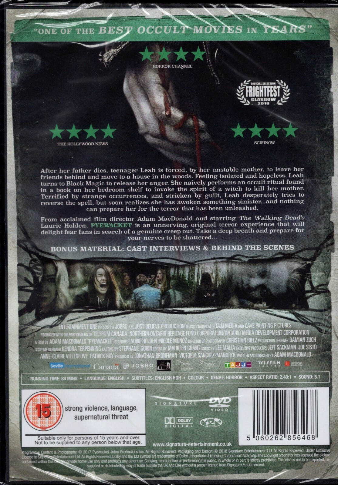 Pyewacket Dvd Cover Pyewacket DVD Region 2 Horror 2017 for sale online | eBay