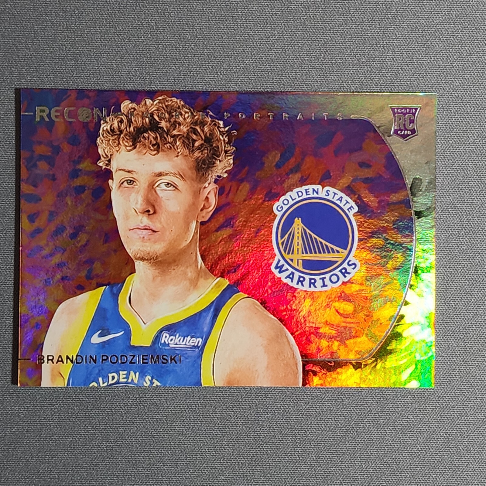 2023-24 Panini Recon BRANDIN PODZIEMSKI Rookie Portraits #5 Warriors RC