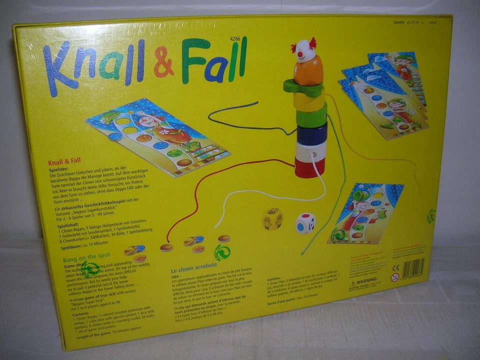 HABA Knall & Fall Manage frei für Beppo! Bang on the spot Art. 4266 - Bild 3 von 4