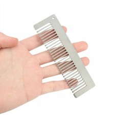 Titanium Antistatic Keychain Comb Unique Fashion Pocket Comb Health Hair Comb