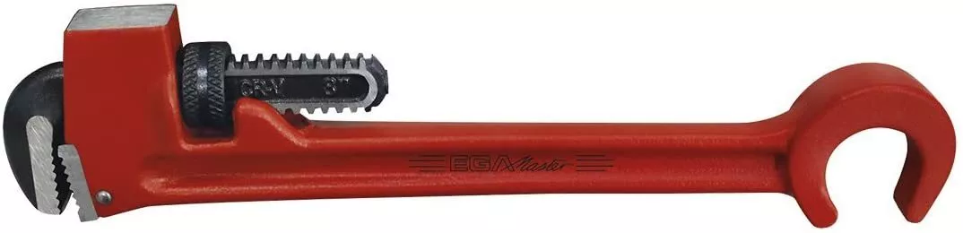 Refinery PIPE VALVE WRENCH from Ega Master Straight 10 inch Heavy Duty