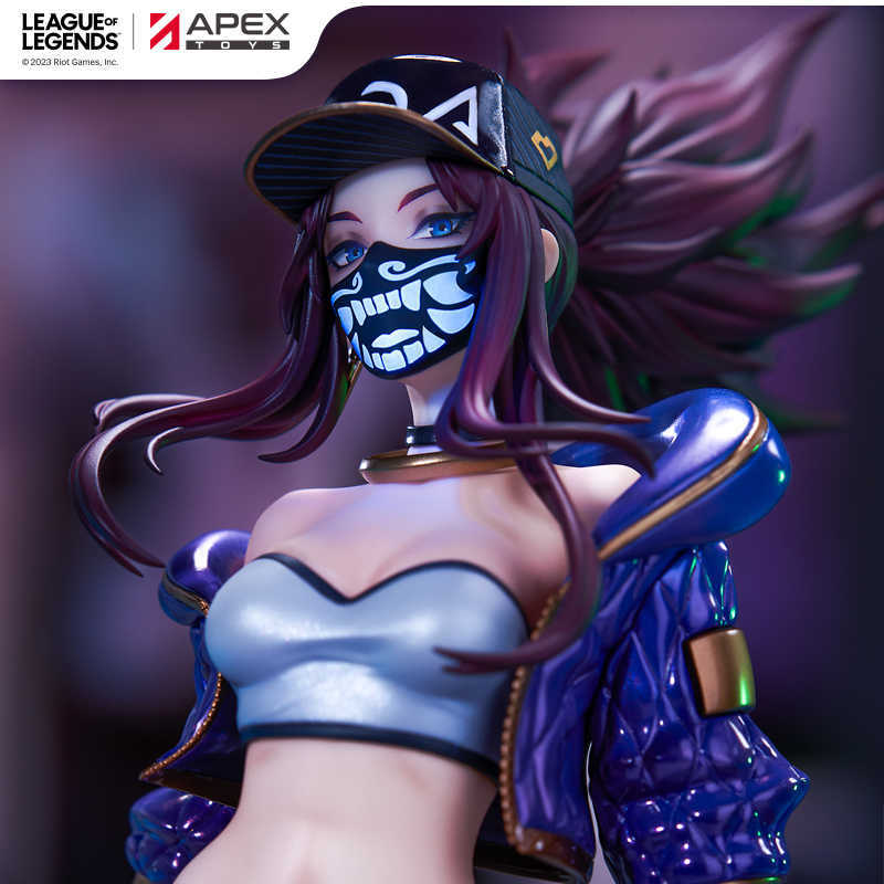 Genuine] League of Legends KDA 1/7 Akali Sculpture Action Figure Model  Gifts | eBay