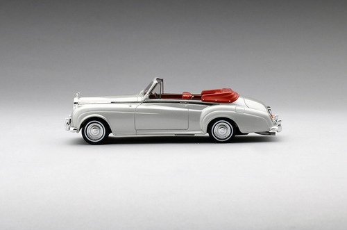 TSM 1/43 ROLLS ROYCE SILVER CLOUD DROPHEAD COUPÉ 1959 SILVER - Picture 4 of 4