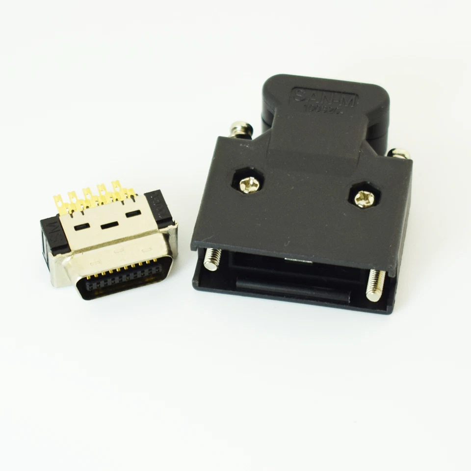 50sets SCSI MDR Connectors 20Pin Replace for 10320-52F0-008 SCSI servo driver - Image 2 of 4